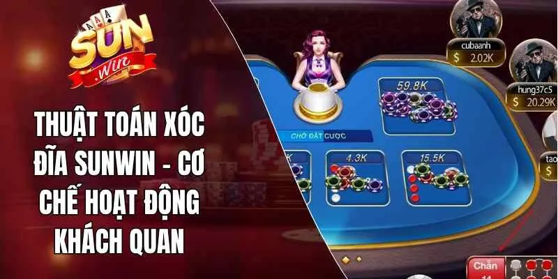 Thuật Toán Xóc Đĩa Sunwin – Cơ Chế Hoạt Động Khách Quan