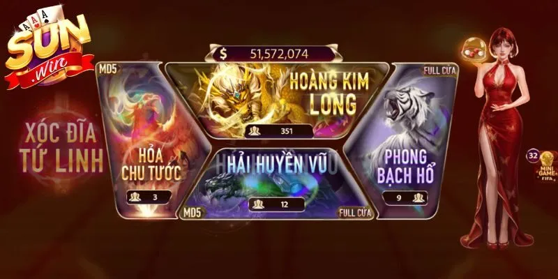 Vài nét về xóc đĩa Sunwin hấp dẫn